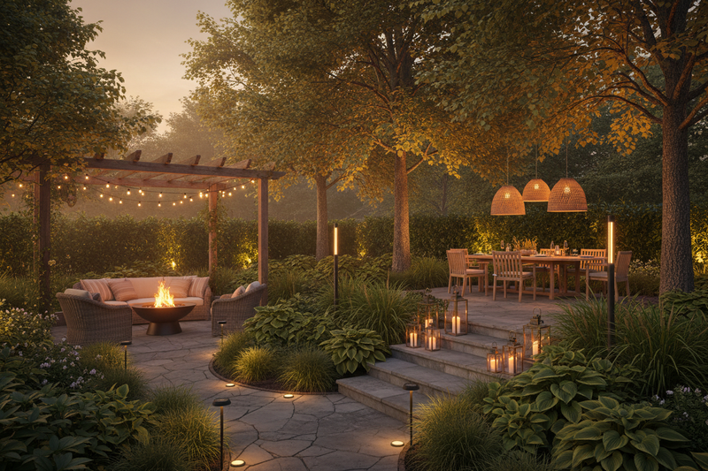 8 Outdoor Lighting Ideas for a Warm &amp; Inviting Garden | Green Space