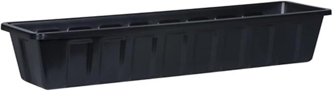 Root & Vessel Poly-Pro Plastic Flower Box Planter by Novelty