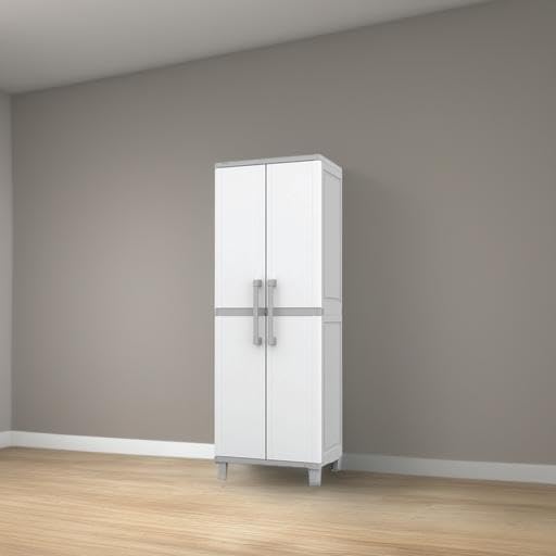 Keter Storage Cabinet with Doors and Shelves - Image 7