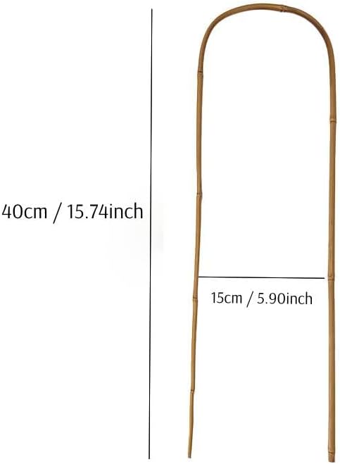 20 Pack Bamboo U Trellis for Potted Plants - Image 5