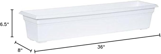 Root & Vessel 16362 Countryside Flower Box Planter - Image 7