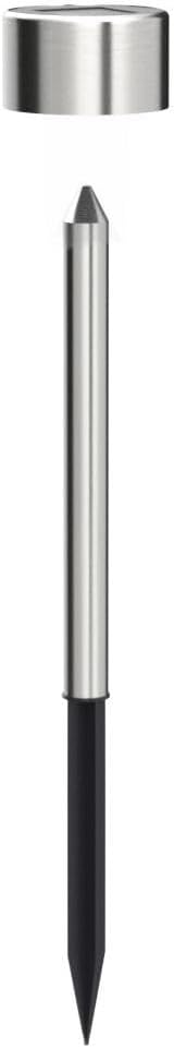 GIGALUMI Solar Pathway Lights, Stainless Steel IP44 Waterproof Auto On/Off - Image 4