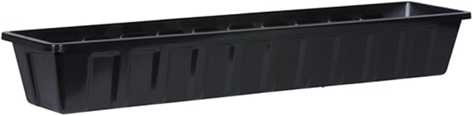 Root & Vessel Poly-Pro Plastic Flower Box Planter by Novelty