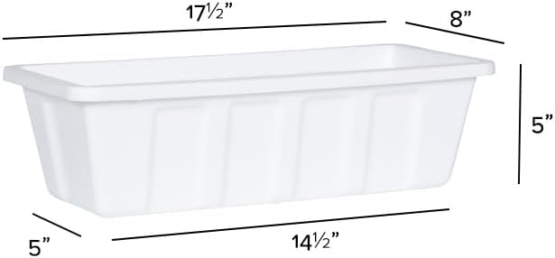 Novelty Poly-Pro Plastic Flower Box Planter - Image 3