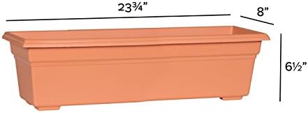 Root & Vessel 16245 Countryside Flower Box, Terracotta - Image 4