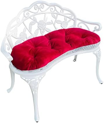 Mandolin Outdoor Park Garden Chair, All Chair Anti Rust Cast Aluminum Patio - Image 4