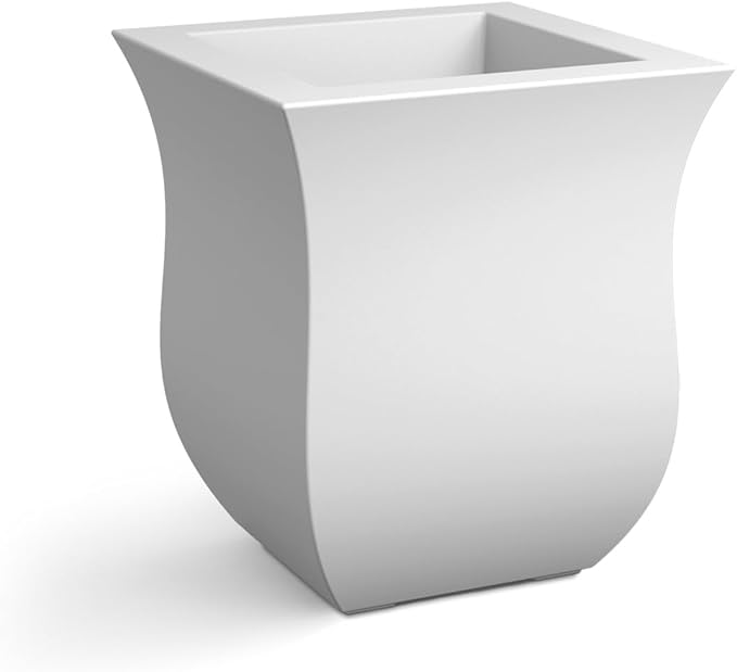 Mayne 5873-W Polyethylene Planter - Image 2