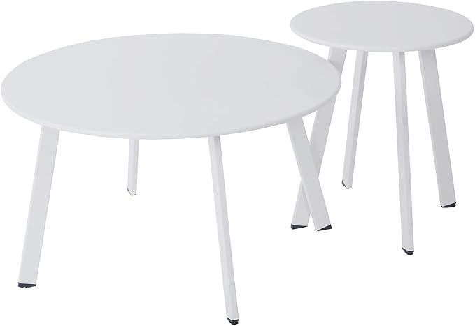 Patio Outdoor Coffee Table Set of 2 - Image 3