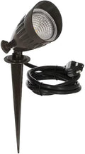 Bell SPLED7Z 7-Watt Line Voltage Bronze Spike LED Light, Hardwired Flood Light by BELL