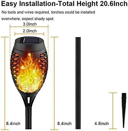 Kurifier Solar Lights Outdoor, Waterproof Solar Garden Light, Outdoor Solar - Image 3