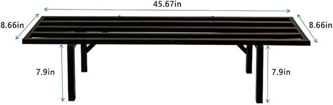 Zhongma One Tier Metal Plant Stand Heavy Duty Plant Holder - Image 3