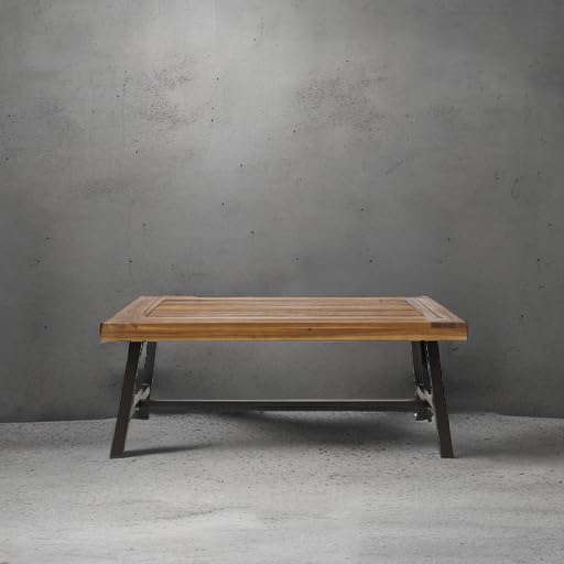 Christopher Knight Home Carlisle Outdoor Acacia Wood Coffee Table, - Image 6