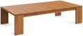 Modway Tahoe Acacia Wood Rectangular Outdoor Patio Coffee Table in Natural by Modway