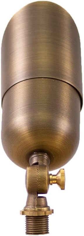 12V LogiSpot Brass Outdoor Spotlight - Image 3