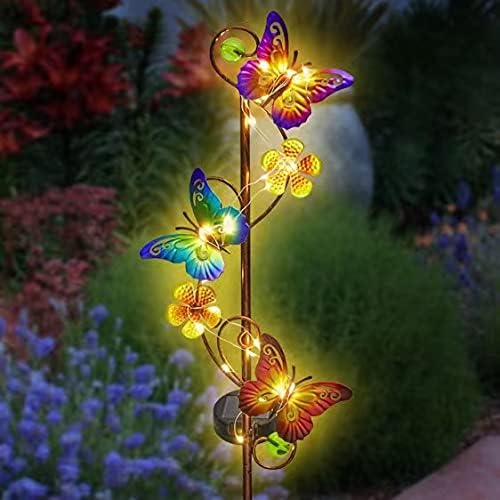 NAN ZAI NAN FANG Butterfly Solar Stake Lights, Waterproof, - Image 2