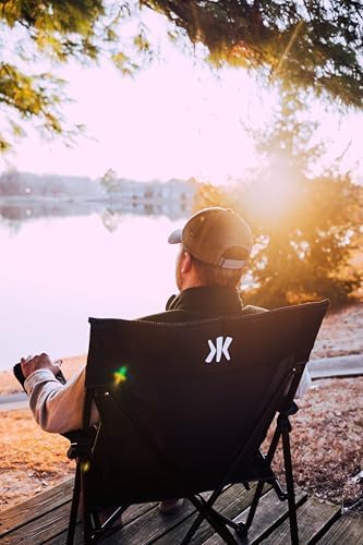 Kijaro Foldable Camping Chair, Vik Black - Image 2