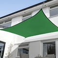 KANAGAWA 22'X24' Dark Green Custom Size Sun Shade Sail Rectangle UV Block by KANAGAWA