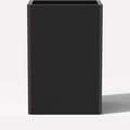 24" Tall Planter for Outdoor Plants, Modern Large Outdoor Galvanized Steel by GradenHomeD%C3%A9corProducts