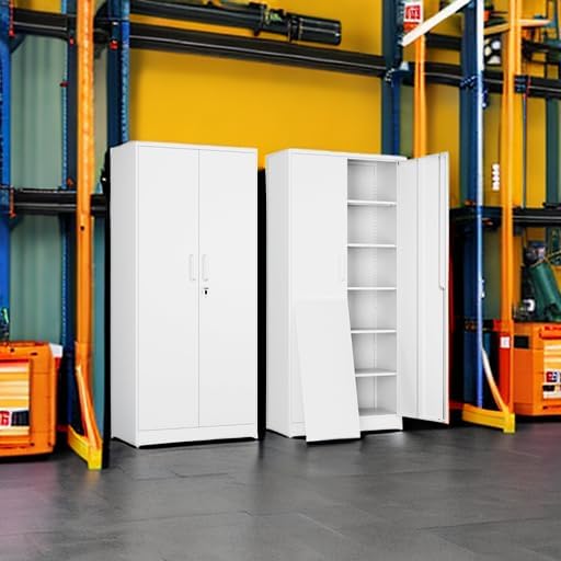 Yizosh Metal Garage Storage Cabinet - Image 6