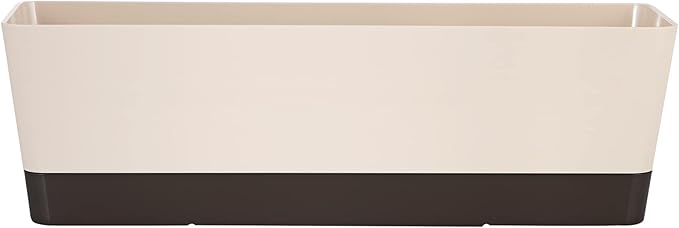 Skelang 3 Pcs Rectangular Plant Pot, 16.7" Flower Planter Box, Windowsill - Image 2