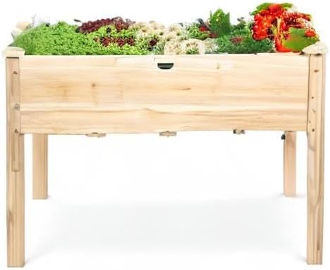 Best Choice Products 48 x 24 x 30 Inches Raised Garden Bed, Elevated Wood - Image 8