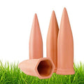 Plant Watering Devices 4 Pack Terracotta Vacation Plant Waterer Wine Bottle by GARDENANDTOOL
