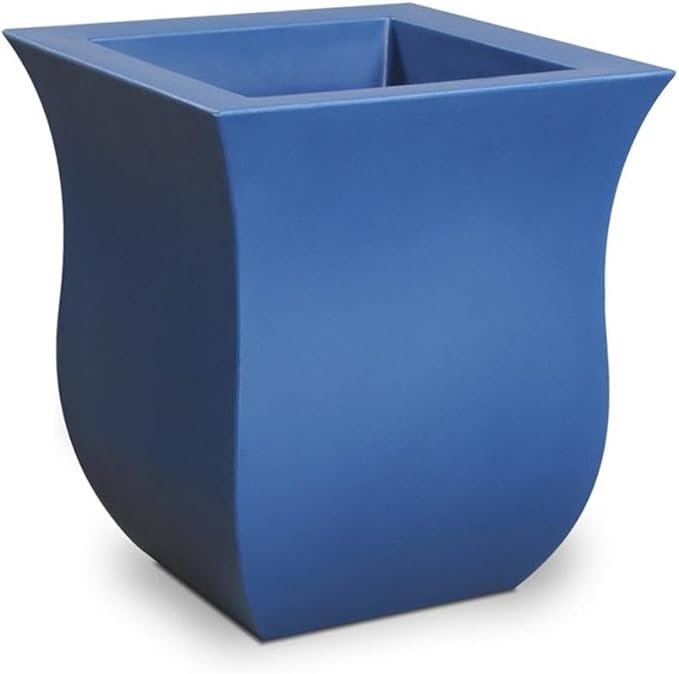 Mayne 5873-NB Polyethylene Planter, Neptune Blue 16x16 - Image 2