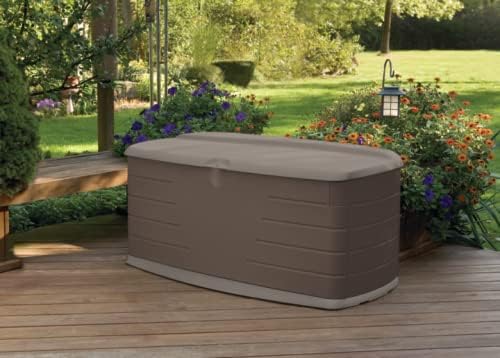 Rubbermaid Large Resin Outdoor Storage Deck Box - Image 4