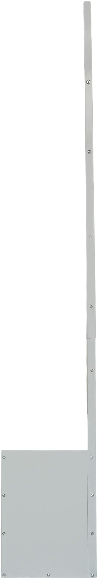 Oakland Living 6 ft. X 4 ft. White Freestanding Metal Privacy Screen Room - Image 5