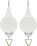 Pack Plant Hook Pulley, Retractable Plant Hanger Easy Reach Hanging Flower by Lythor