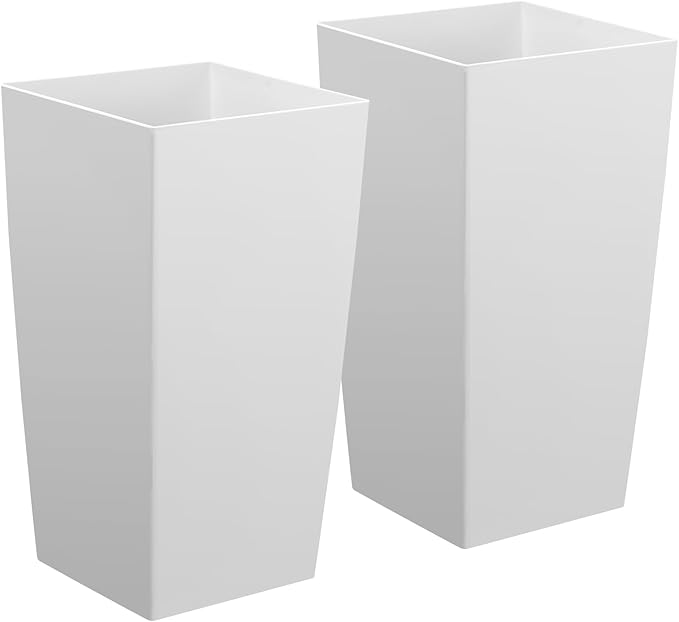 VEVOR 30 inch Tall Planters for Outdoor Plants Set of 2, Modern Large Planters - Image 9