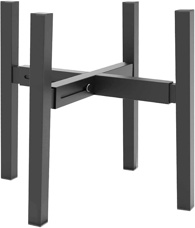Heavy Plant Stand for 10"-16" Plant Pot Indoor Outdoor Corner, Adjustable Metal by DDPow
