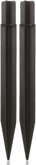 8.25" Reinforced ABS Plastic Solar Ground Spikes by Unknown