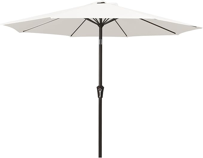 MEWAY 9ft Patio Umbrella Outdoor Table Umbrellas by MEWAY