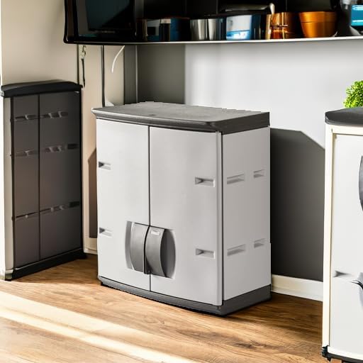 Rubbermaid Wall Mounted Storage Cabinet - Image 2