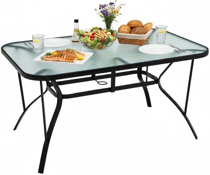 Tangkula 55" Patio Dining Table by TANGKULA