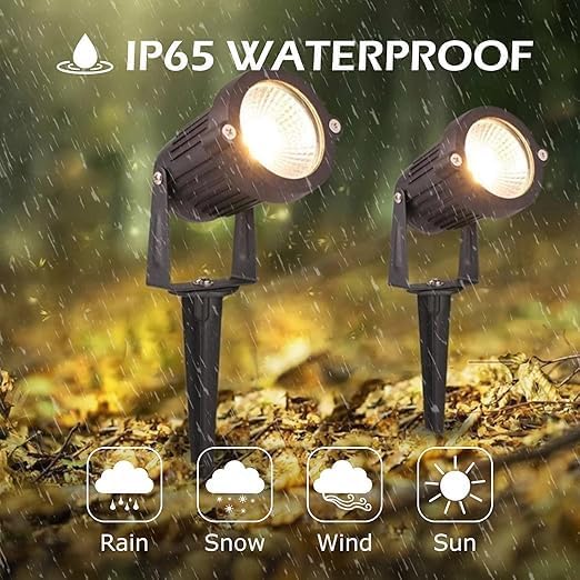 Low Voltage Landscape Lights Outdoor: 7W 700LM LED Landscape Lighting - Image 3