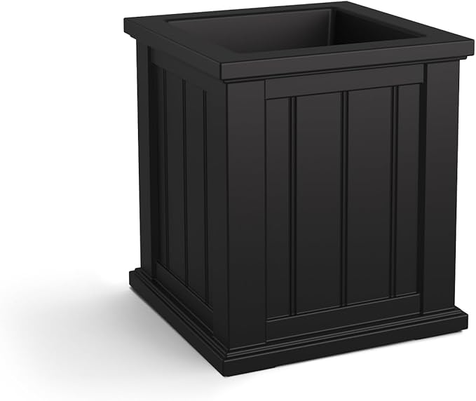 Mayne Cape Cod 16-Inch Square Planter – Self-Watering, Weather-Resistant Planter - Image 2
