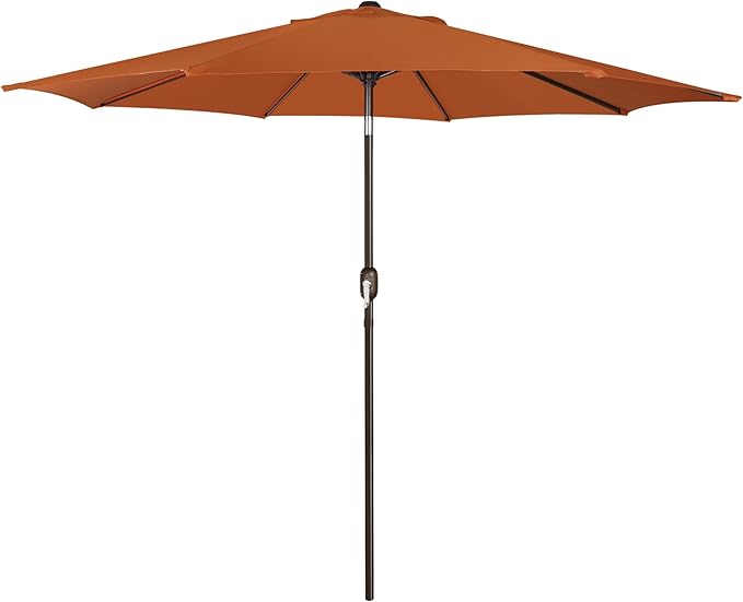 Blissun 9' Outdoor Patio Umbrella, Outdoor Table Umbrella, Yard Umbrella by Blissun
