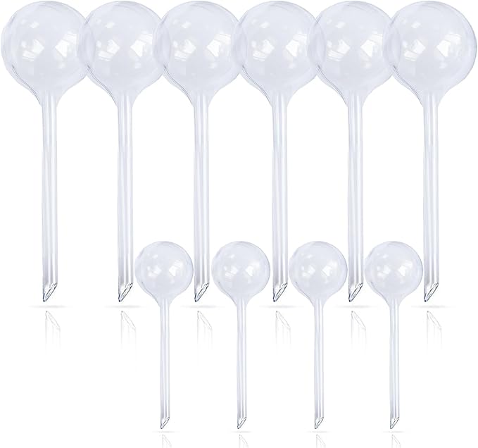 10pcs Plant Watering Devices, Planter Self Watering Globes by Logresy
