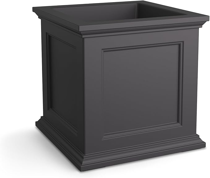 Mayne Fairfield 20-Inch Square Planter – Self-Watering, Weather-Resistant - Image 9