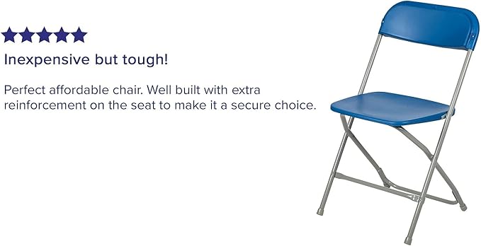 Flash Furniture Hercules™ Series Plastic Folding Chair - Image 5