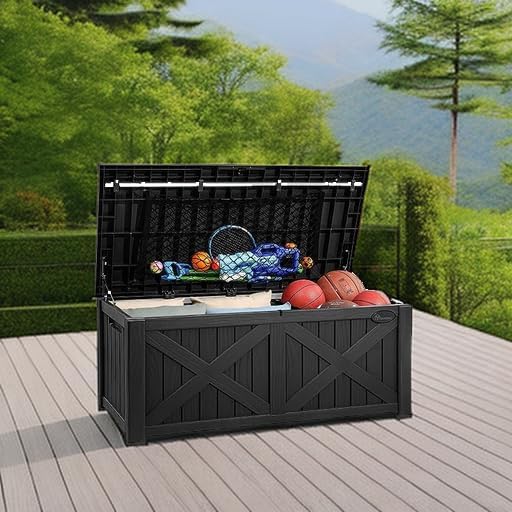 YITAHOME 150 Gallon Large Deck Box - Image 5