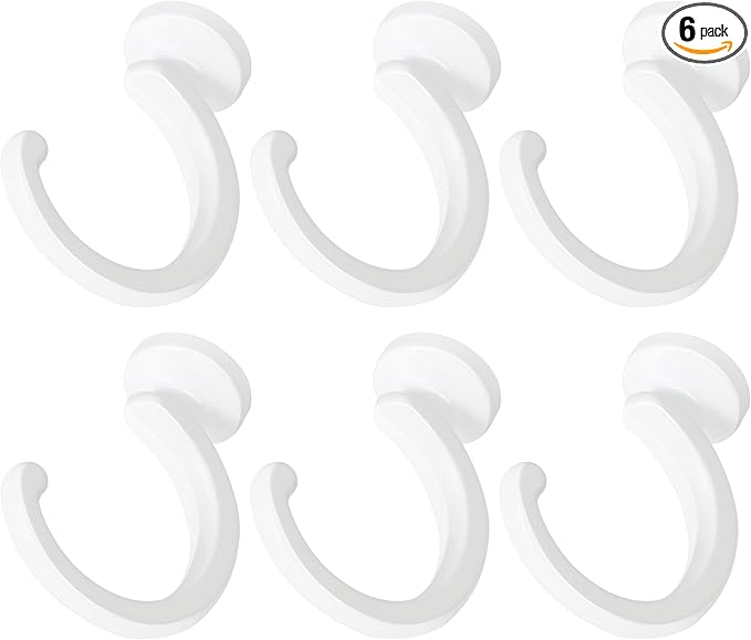 6pcs Ceiling Hooks for Hanging Plants, Hanging Hanging Lights Metal Small Hooks by Aidoclip