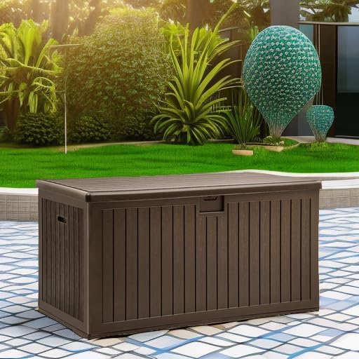 YITAHOME XXL 230 Gallon Large Deck Box, Outdoor Storage - Image 5