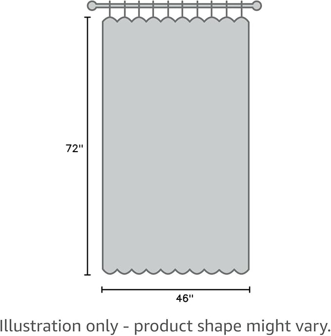 NICETOWN Blackout Grey Curtain 72 inch Length, Grommet Room Darkening Thermal - Image 7