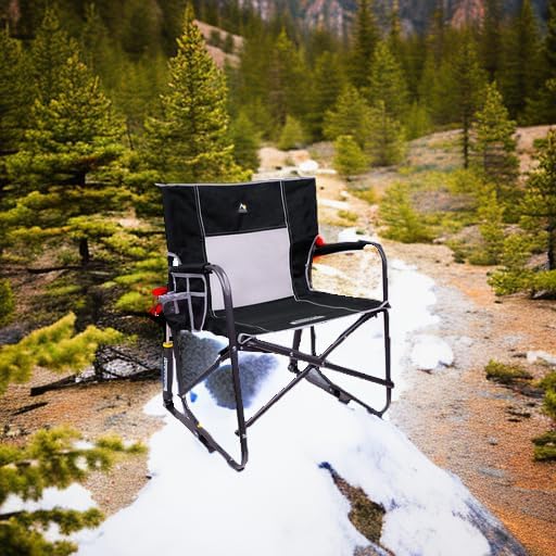 GCI Outdoor Freestyle Rocker XL Portable Folding Rocking Chair and Outdoor - Image 2