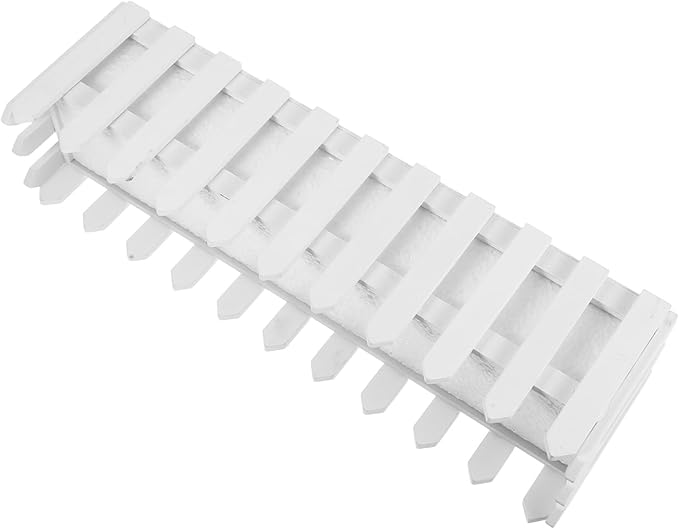 YARDWE Picket Fence Panels Wooden Picket Fence Flower Pot Window Box Planter - Image 5