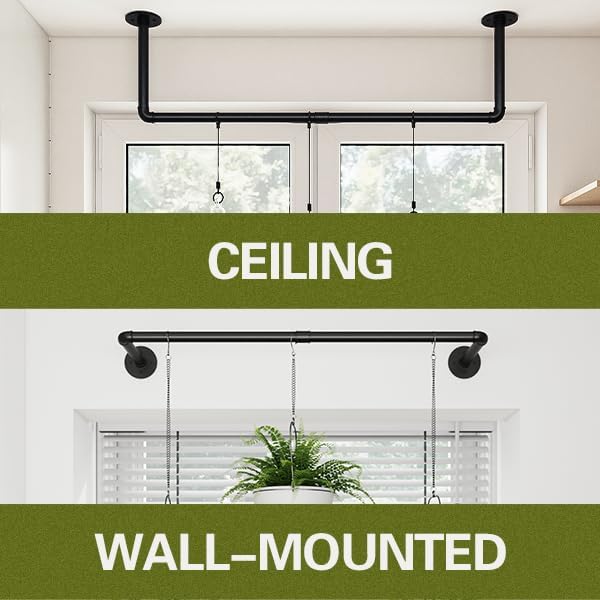 2Pc Hanging Planters for Indoor Plants Plant Hanger Indoor Hanging Plant Holder - Image 7