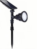 Solar Spotlights Outdoor 18 LED 300 Lumens Waterproof Adjustable Wall Light by MOLEBIT